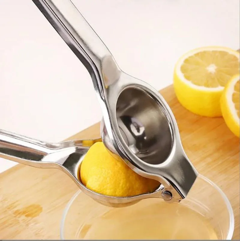 

Stainless Steel Lemon Fruits Squeezer Orange Hand Manual Juicer Kitchen Tools Fresh Fruit Juicer Queezer Juice Pressing