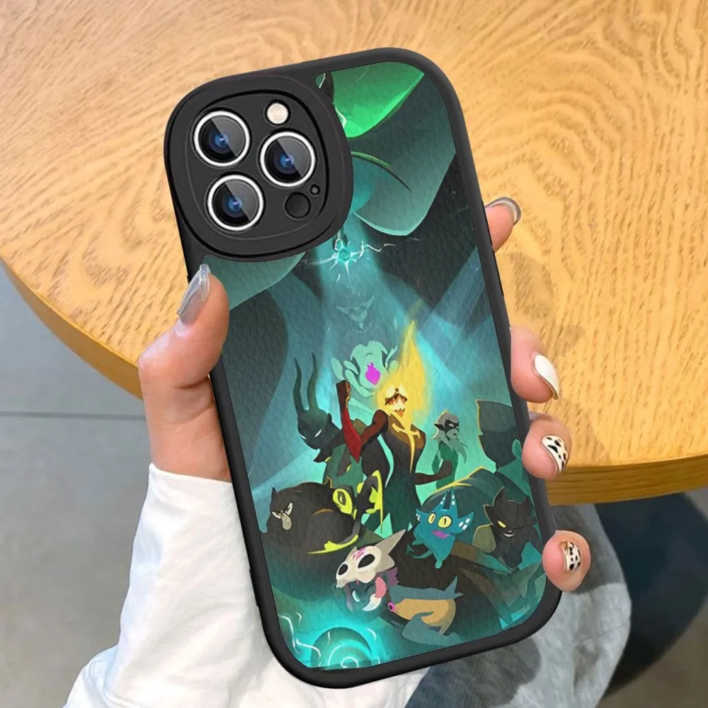 Чехол для телефона W-wakfu Game жесткий кожаный чехол iPhone 14 13 12 Mini 11 Pro Max Xs X Xr 7 8 Plus чехлы