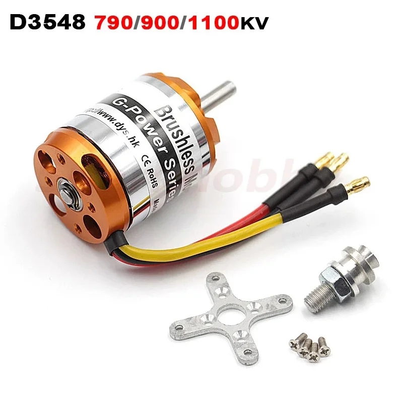 D3548 3548 790KV 900KV 1100KV 3-5S Lipo FPV Бесщеточный двигатель 5 мм вал 156g 35*48 мм большая упорная тяга для радиоуправляемой модели