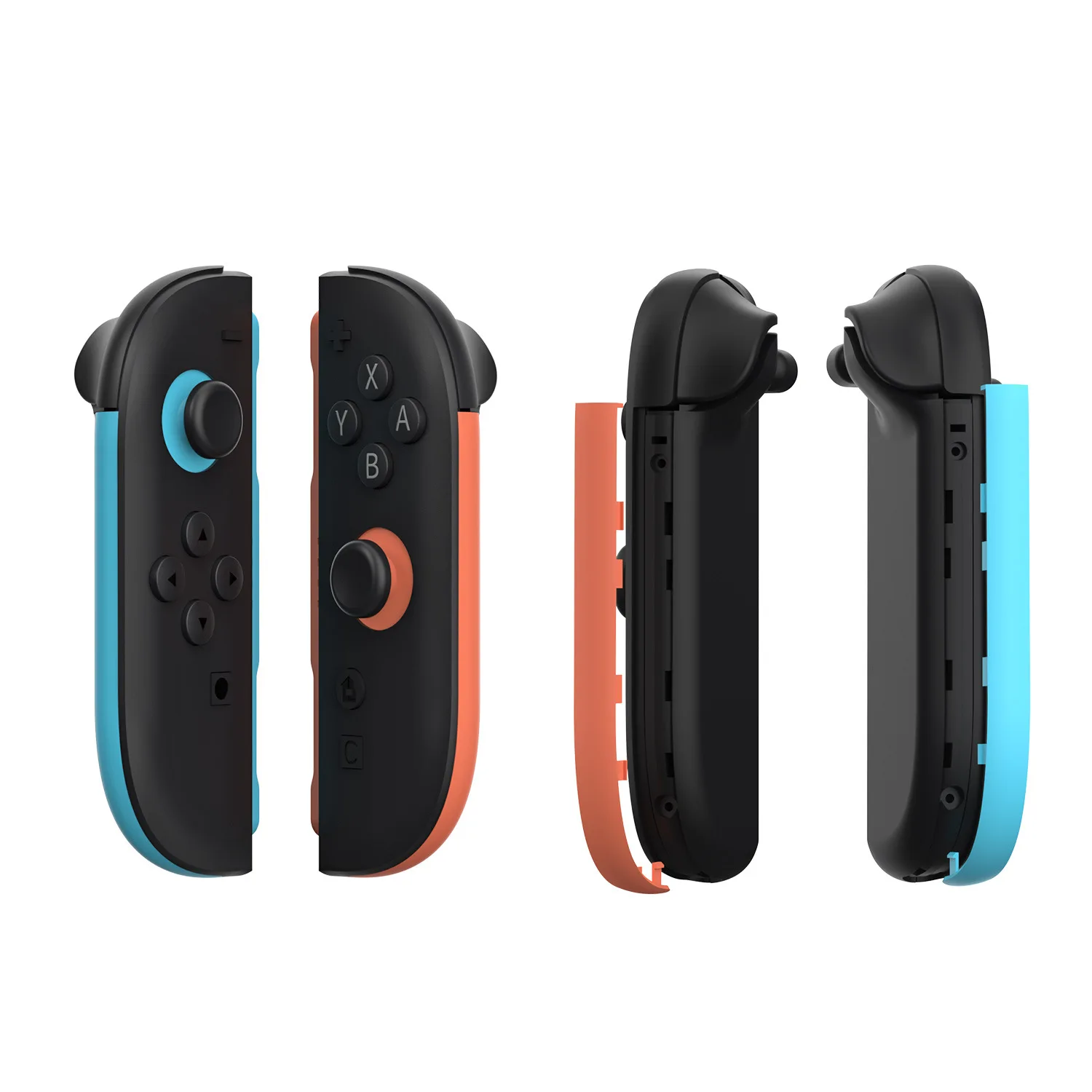 Фото Декоративные полоски для контроллера Nintendo Switch 2 Joy/con, легко выдающиеся левые и правые ручки для игровых аксессуаров Switch2 №3