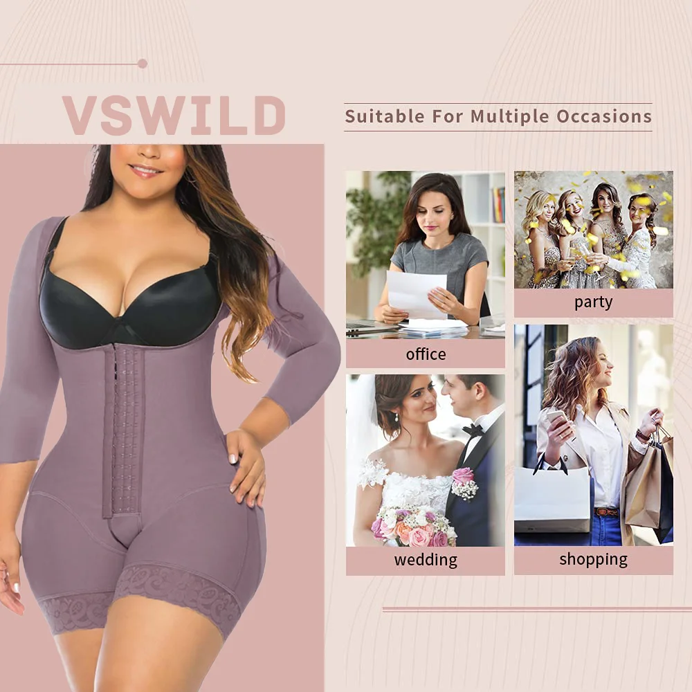 Fajas Colombianas Reductora Waist Trainer Corset Корсет Lingerie Full Body Shaper Skims Postpartum For Women Slimming Shapewear