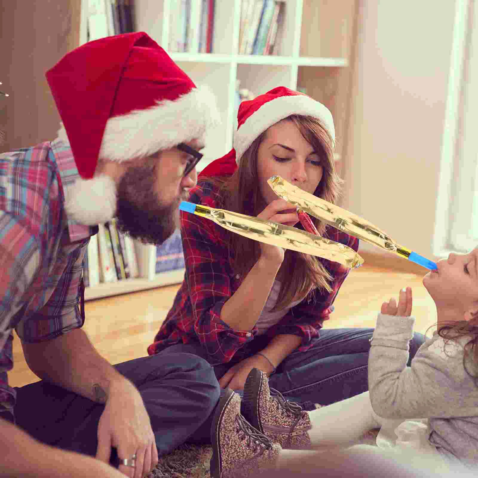 100 шт. свисток дракона для вечеринки воздуходувка рог свистки длинный нос