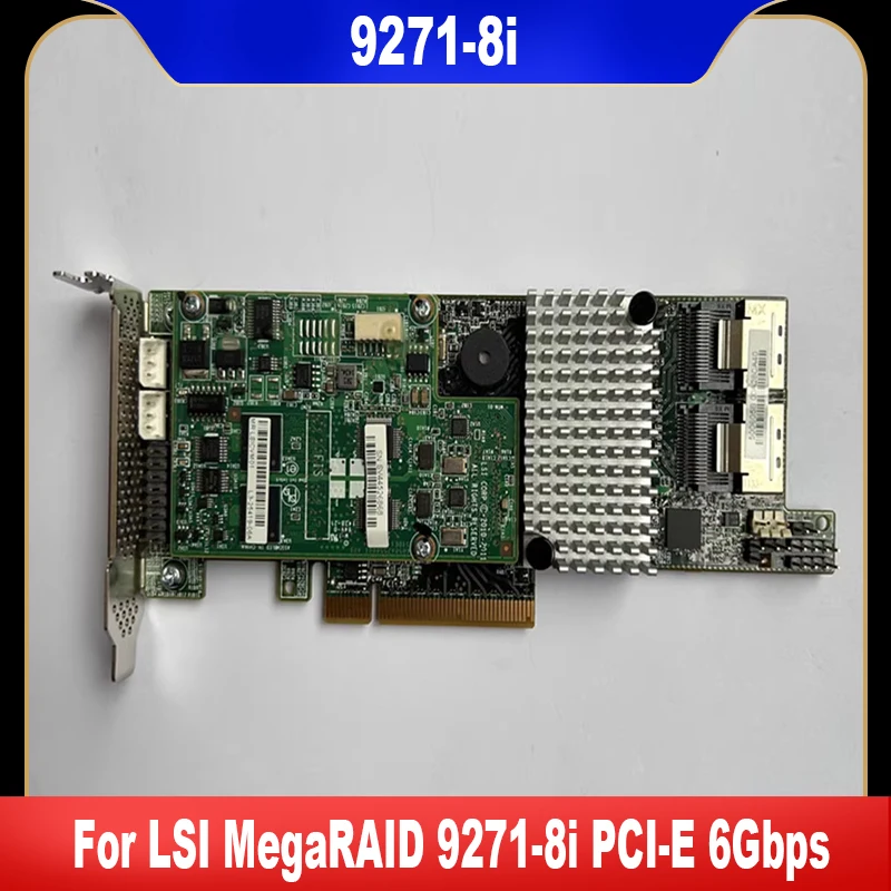 Фото Контроллер RAID 9271-8i SAS PCI-E 6 Гбит/с, высокое качество №1