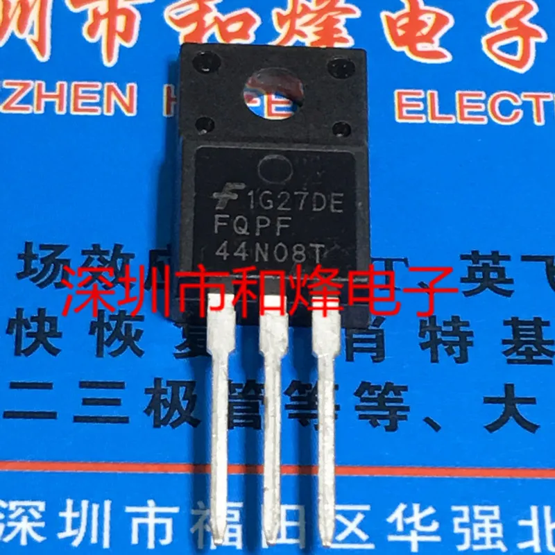 

5PCS-10PCS FQPF44N08T TO-220F 25A 80V New And Original On Stock