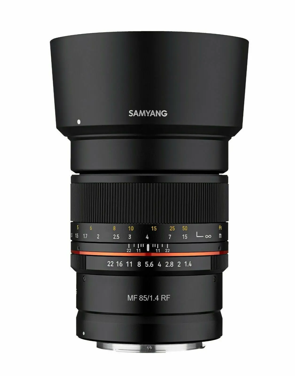 Телеобъектив Samyang MF 85 мм F1.4 UMC с ручной фокусировкой для камеры Sony A/E Canon Nikon(AF) M4/3
