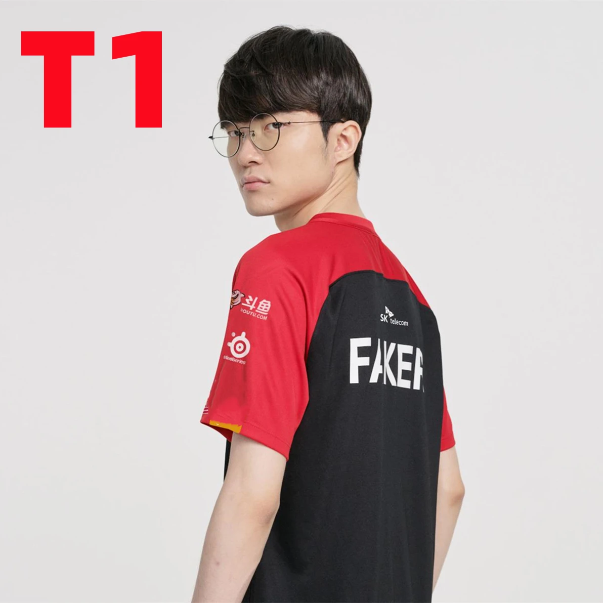 

2022 T1 Official Jersey FAKER Jersey Fan T-Shirt LOL League Esports LCK Uniform F1 Shirt Supporter Tee CSGO DOTA2 Clothes
