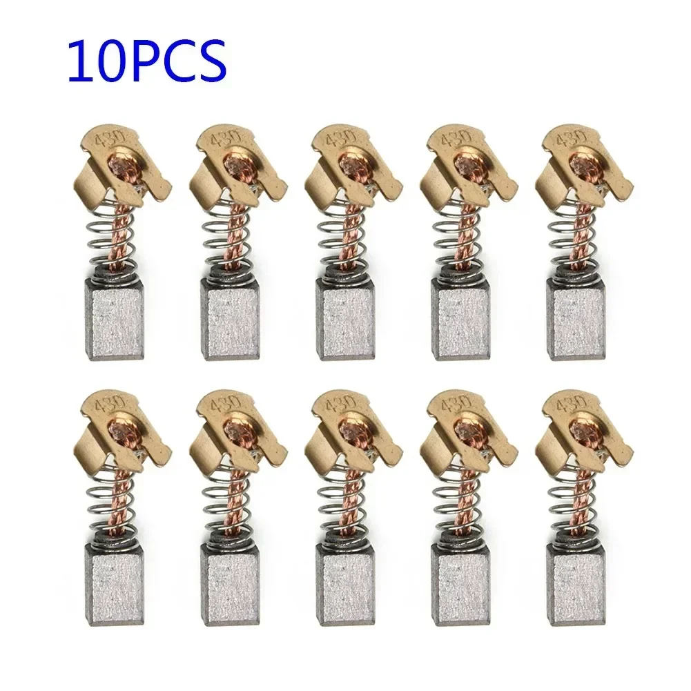 10 шт. сменные угольные щетки для углеродных щеток для угла 18 В 1 шлифовальной машины CB-430 BGA450 BGA452 DGA452 GA400 BGA402