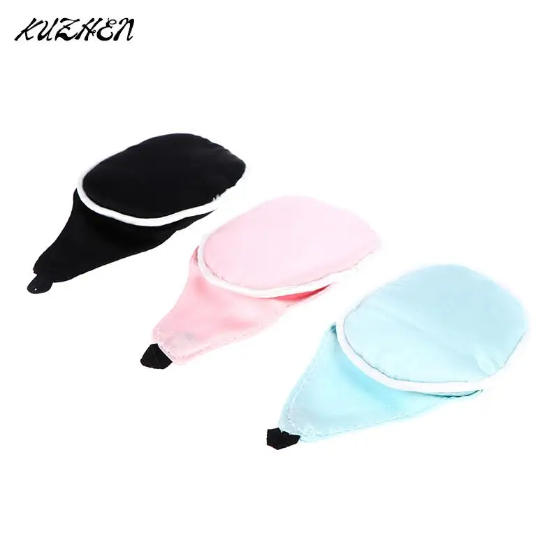 Kids Adult Silk Eye Patch Glasses Amblyopia Reusable Orthoptic Solid Eye Patch images - 6