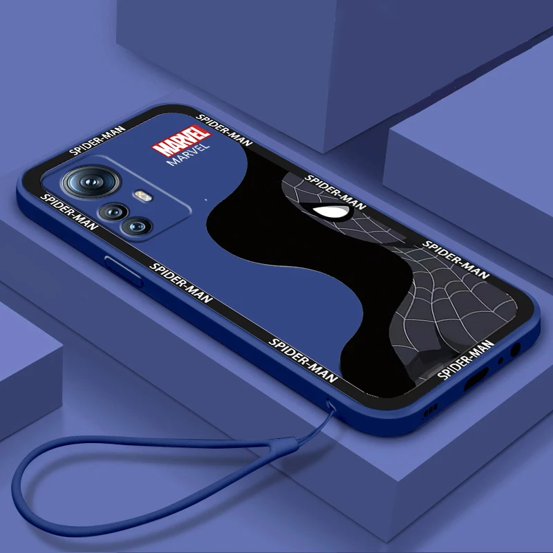 

Marvel Spiderman Superhero Liquid Rope Funda Phone Case For Xiaomi Mi 12T 12S 12 12X 11i 11T 11 10 10S 10T Pro Lite Ultra 5G
