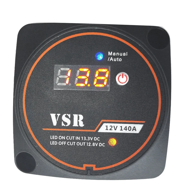 

12V 140A Digital Voltage Sensitive Relay Split Charge Relay VSR Split Charge For Campers Car RV