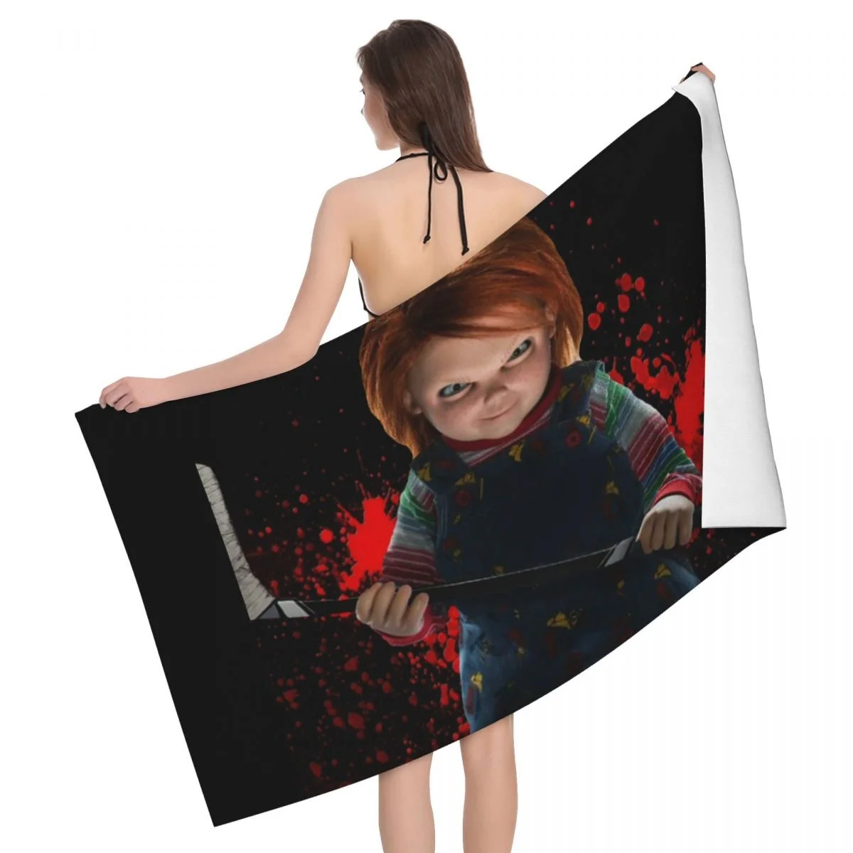Quick Dry Horror Halloween Shower Yoga Towels