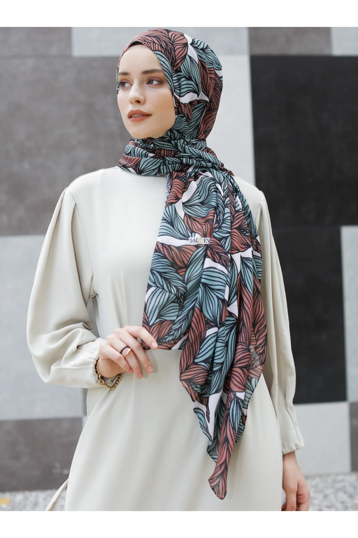 

WOMEN HIJAB SHAWL ACCESSORY SCARF THIN COTTON MEVSİMLİK GIFT LADİN