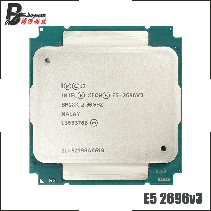 Процессор Intel Xeon E5-2696 v3 E5 2696v3 2696 2 3 ГГц 18 ядер двадцать 36 потоков 45 МБ 135 Вт процессор