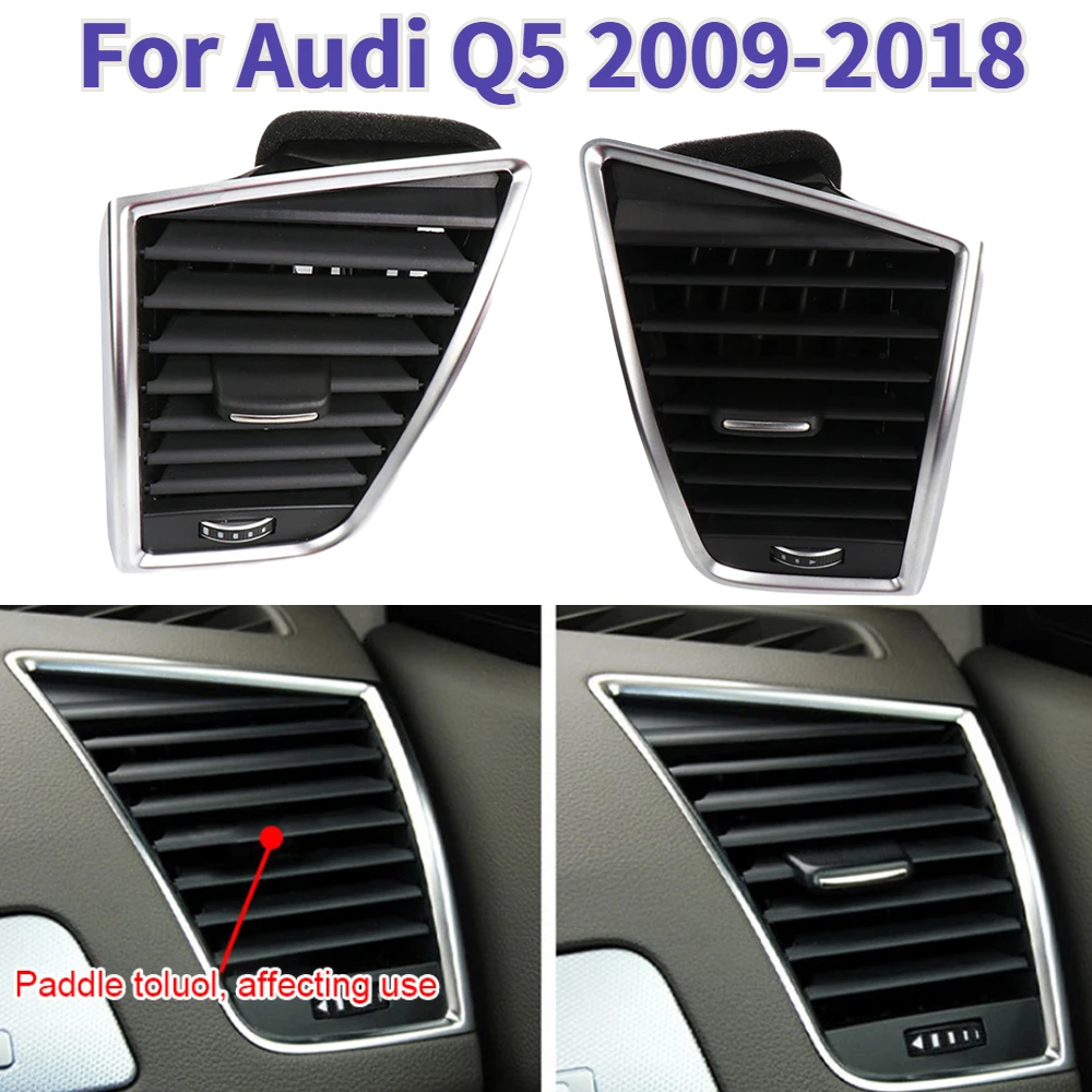 

Car Dashboard A/C Air Vent Outlet Assembly Auto Accessories Panel Dash Louver Air Conditioner Vent Outlet for Audi Q5 2009-2018