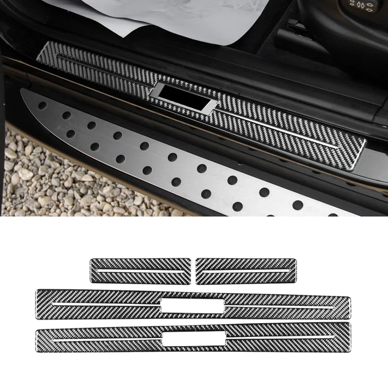 

Для BMW- X3 E83 2006-2010 пороговая полоса из углеродного волокна декоративная крышка отделка стикер аксессуары