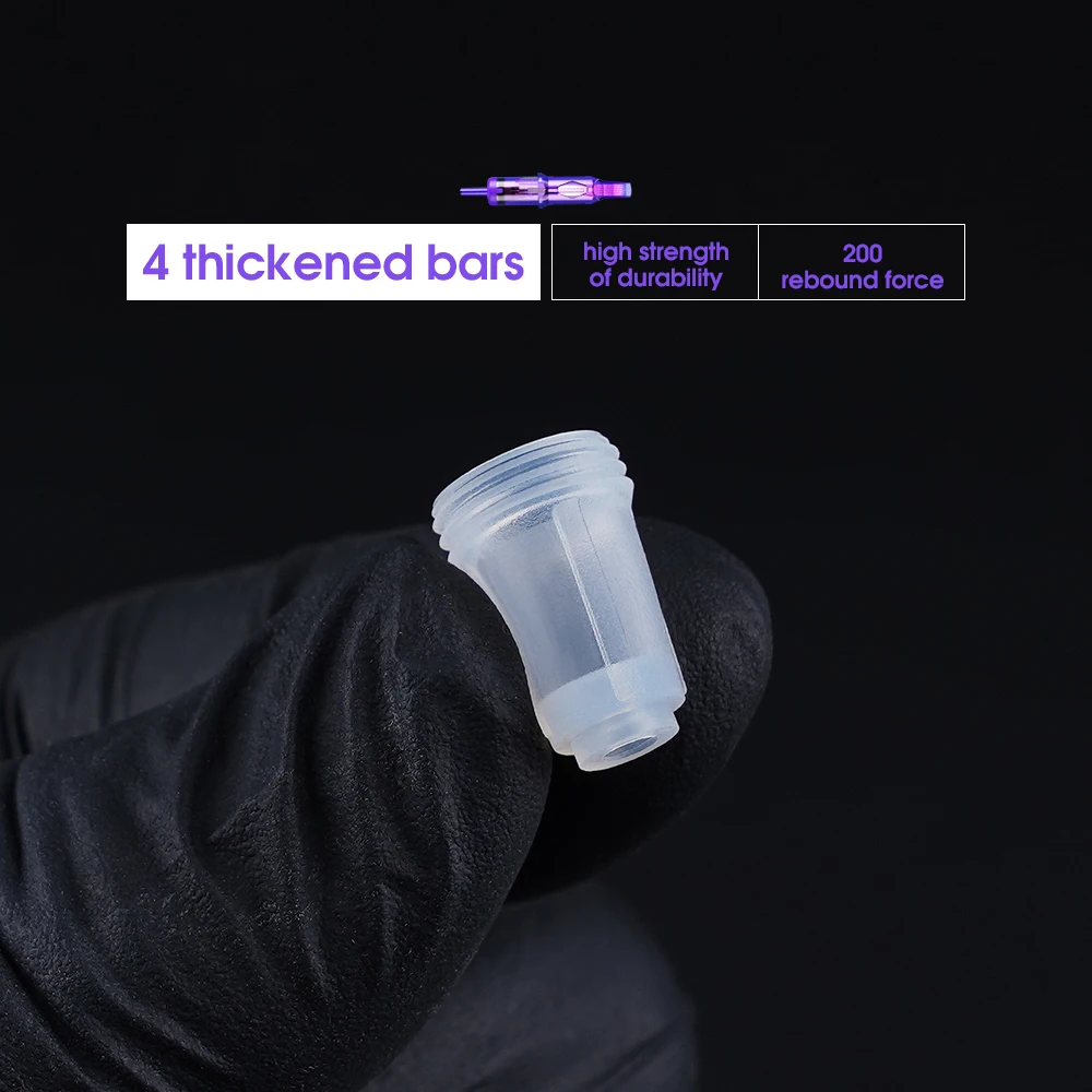 Про 20 шт. 08/10/12 7 мм конус 1RLT стерилизованный картридж игл для татуировок Постоянный макияж круглый лайнер 0,35/0,30/0,25 мм