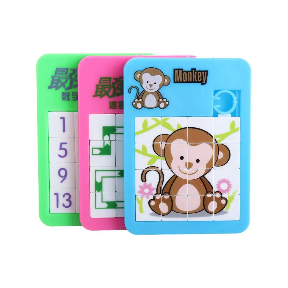 

Gift Developing Toy Slide Puzzles For Kids Early Education Number Puzzle Toy Moving Sliding Toy Jigsaw Puzzle