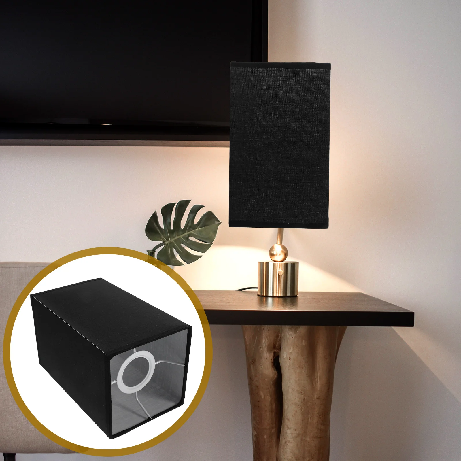 

Linen Lampshade Floor Decorative Large Lampshades Table American Style Light Desk Cover Covers