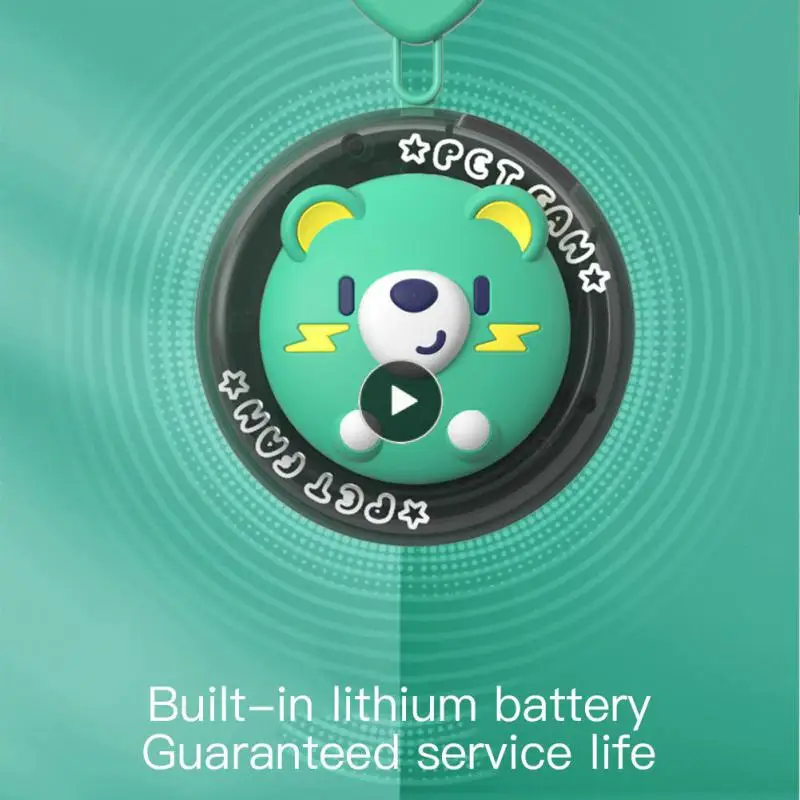 

Power Bank Vaneless Design Animal Cartoon Desktop Fans Three-gear Speed Regulation Cooling Fans Usb Charging Handheld Fan Mute