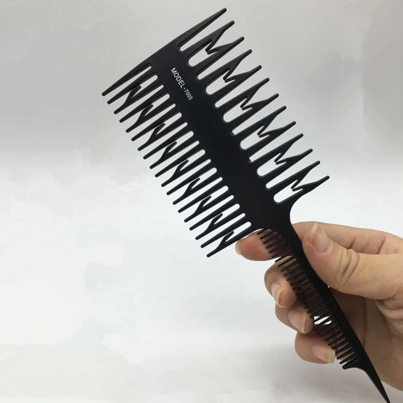 

Professional Hair Comb Hair Dyeing Highlight Hair Brush Fish Bone Rat Tail Comb Barber Hairdressing Comb Salon Hair Styling Tool