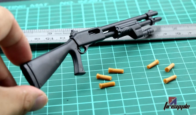 Модель пластикового пистолета Benelli M1 SUPER 90 в масштабе 1:6 4D Пазлы для экшн-фигурки 12