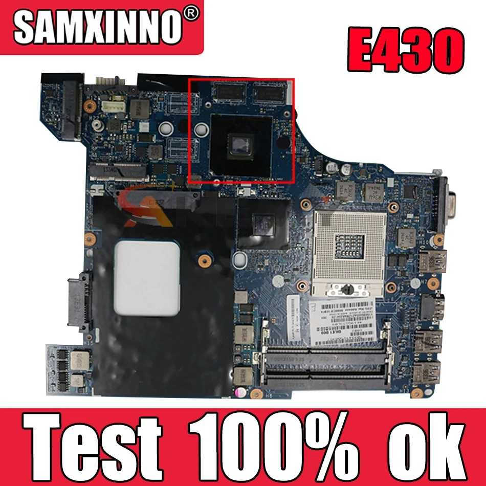 

Материнская плата для ноутбука LENOVO Thinkpad E430, материнская плата LA-8131P 04W4019 SLJ8C N13M-GE1-B-A1 DDR3