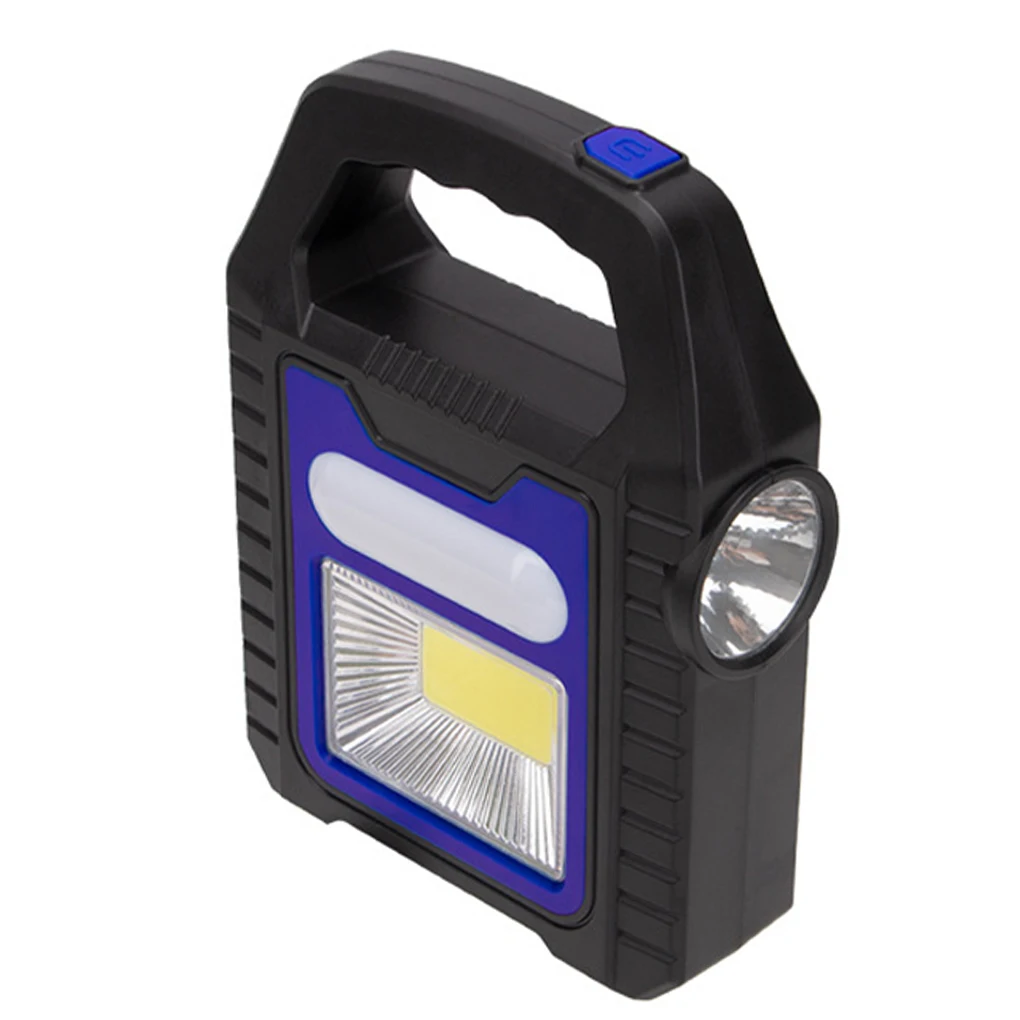 

Work Light Solar Energy Rechargeable Lamp Powerful Power Bank Inspection Flashlight Emergency Car Repair Torch