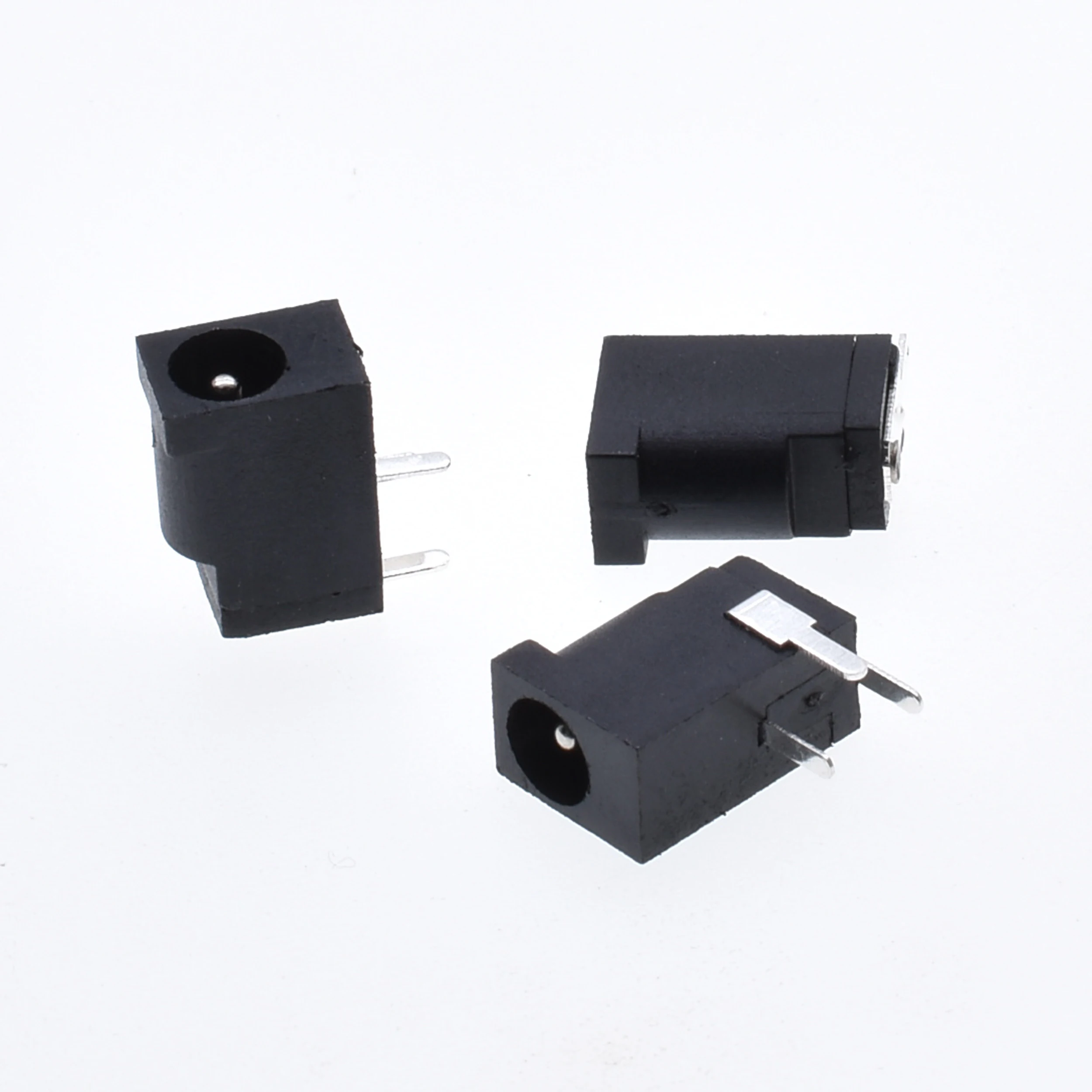

10Pcs Hot Sales High Quality DC-002 0.3A 50V Black DC Power Jack Socket Connector DC002 3.5*1.3mm 1.3 Mini DC socket