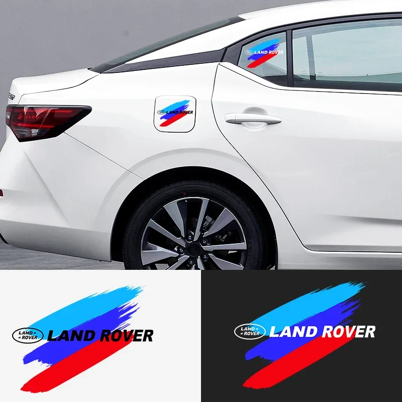 Автомобильный логотип наклейки на топливный бак светоотражающий винил для Land Rover