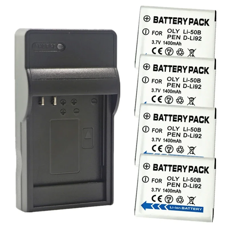 Аккумулятор Li-50B для Olympus VH-5 VH-510 VH-515 VH-520 VR-340 VR-370 XZ-1 XZ-10