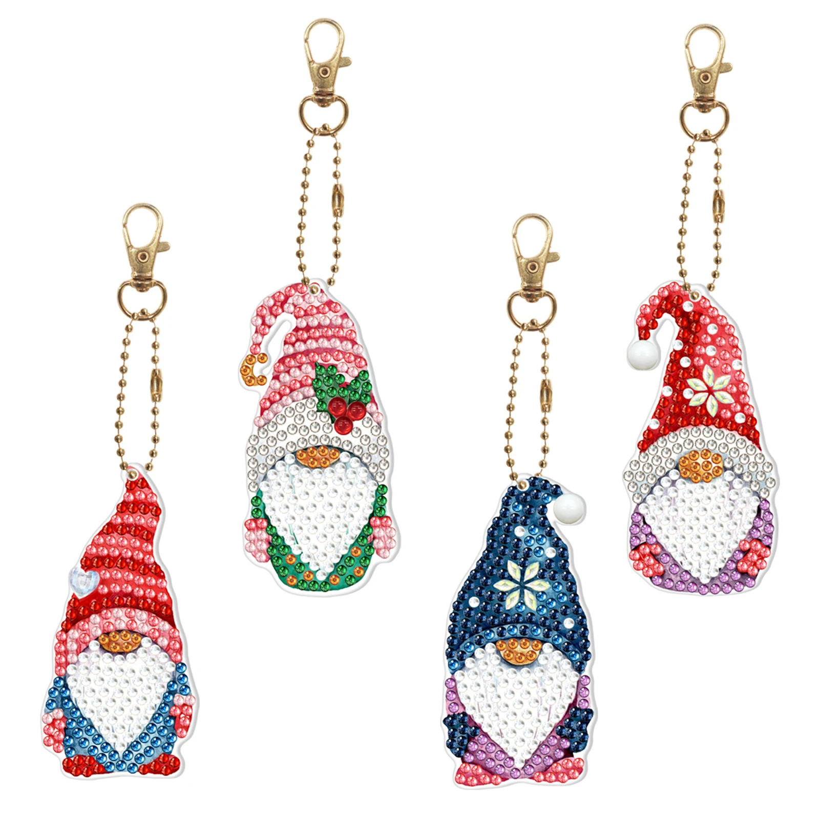 

Рождественский мультфильм «сделай сам» Набор брелоков подарок полная дрель подвеска рюкзак 5D картина для детей и взрослых Сумочка Декор Ре...