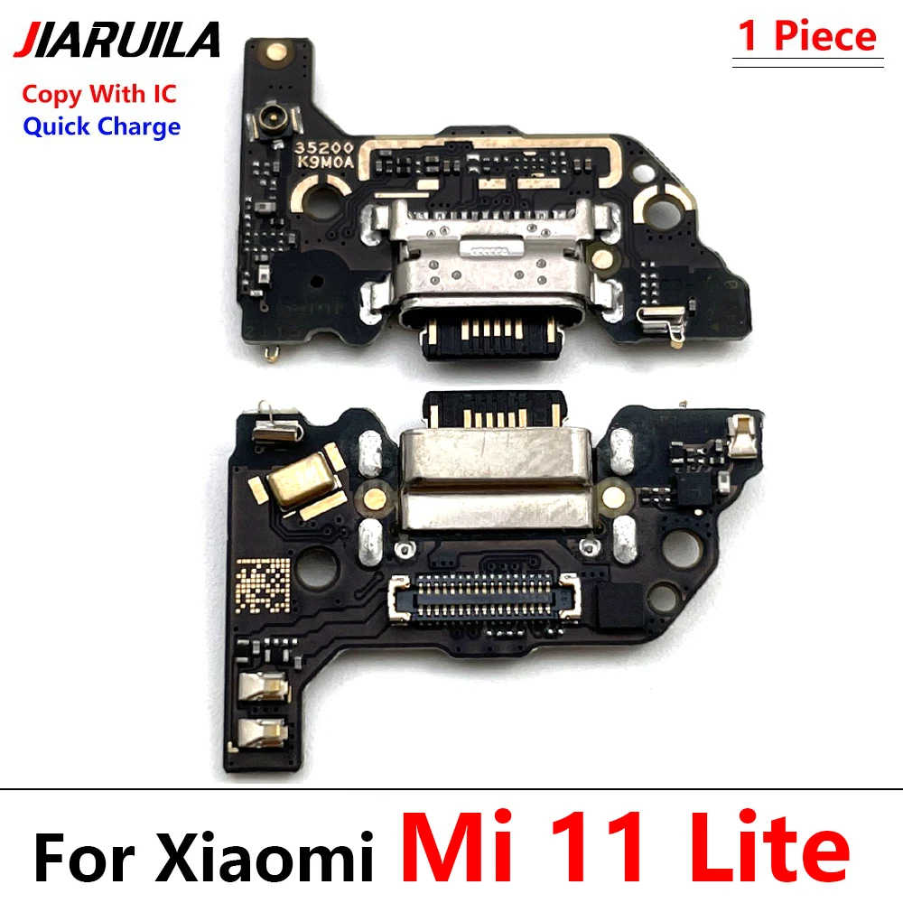 

5 Pcs USB Charger Port Jack Dock Connector Flex Cable For Xiaomi Mi 11 Lite Charging Board Mobile Phone Parts