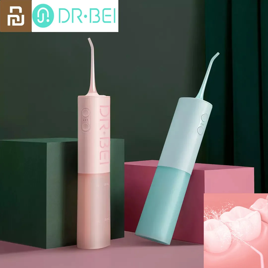 

Ирригатор для полости рта DR.BEI F2, беспроводной ирригатор для полости рта с USB-зарядкой, 120 дней в режиме ожидания, Водонепроницаемый IPX7