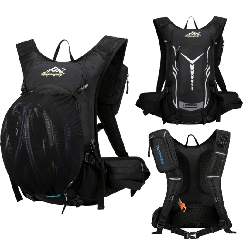 

Bike Cycling Backpack Waterproof Bicycle Bag Motorcycle Bags 18L Hydration Hiking Camping Backpacks Bicycle Mobile Phone Bag