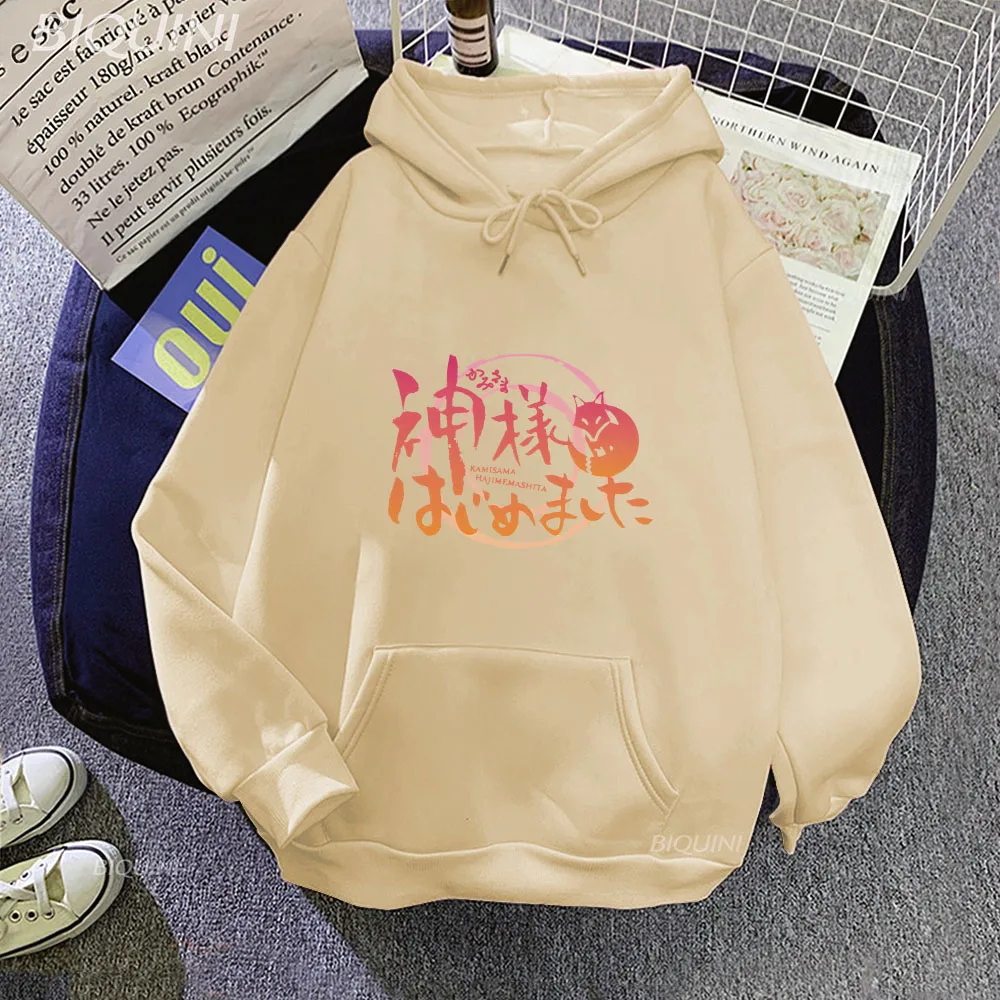 

Anime Kamisama Kiss Printed Hoodie 2022 Winter Fashion Sweatshirts Women Streetwear Tomoe and Nanami Vintage Pullover Sweatshirt