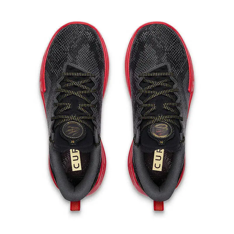 Фото Спортивные баскетбольные кроссовки Under Armour 6004077-001, унисекс, с амортизацией №4
