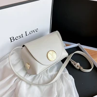 fashion design shoulder bags retro casual women totes crossbody bags female leather solid color small handbag for women 2022