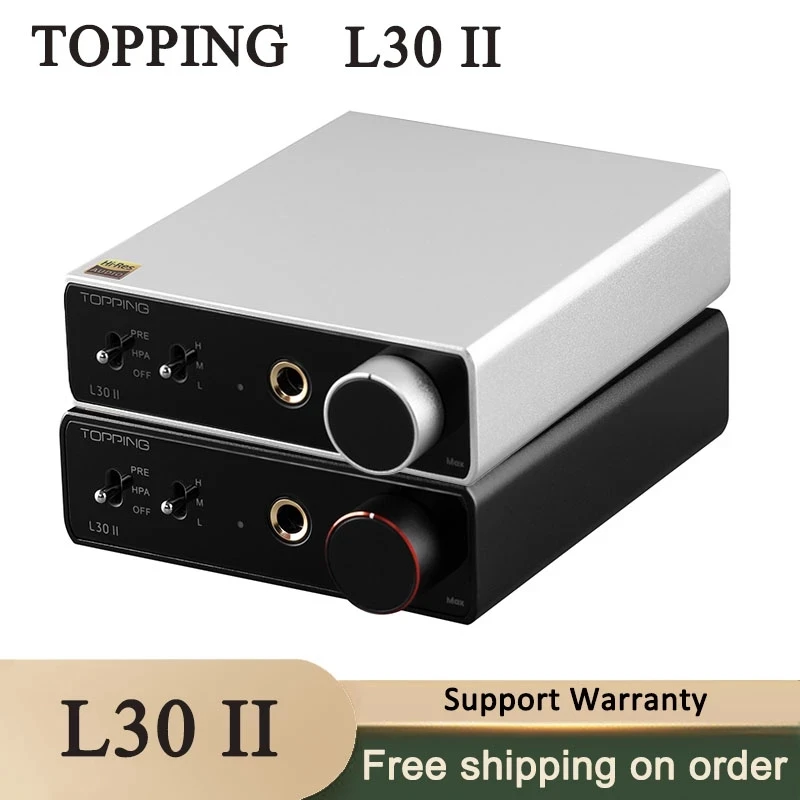 

TOPPING L30 II NFCA Headphone Amplifier Hi-Res Audio 560mW×2 L30II AMP