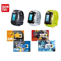 bandai digimon adventure bracelet color screen watch anime figures dim memory card kids xmas gifts