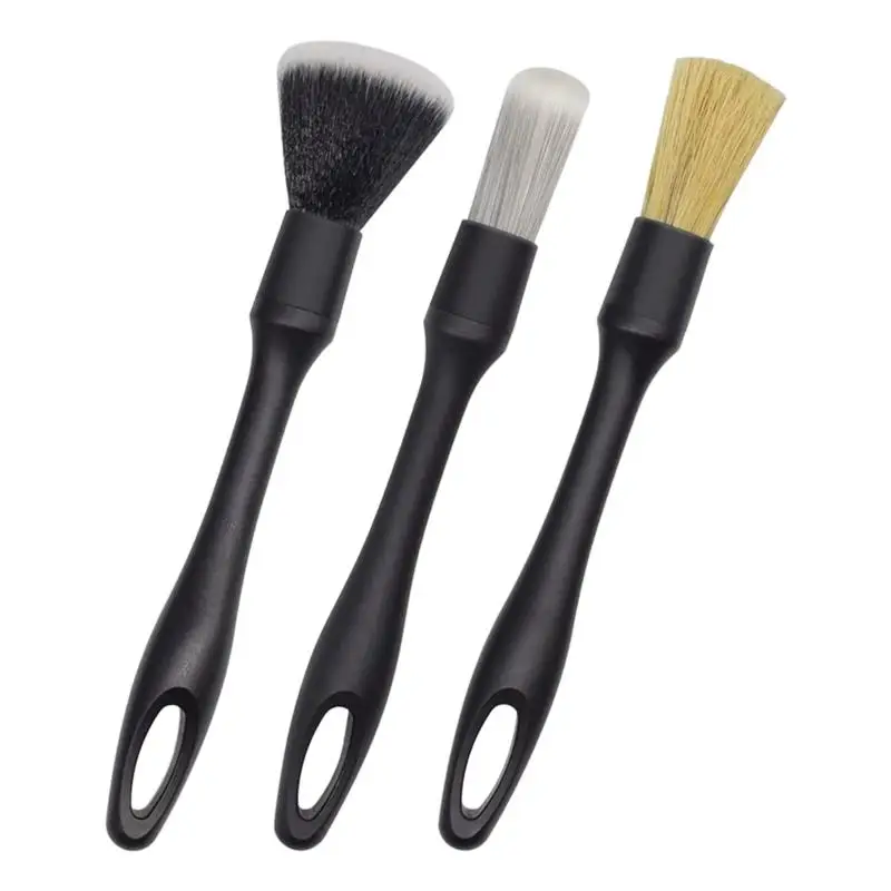 

Набор щеток для очистки салона автомобиля, щетка для чистки пыли, удобная ручка, набор для очистки салона приборной панели, центральной консоли, экрана