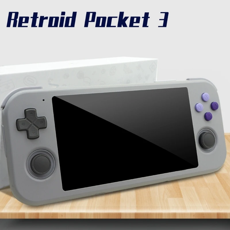 

Retroid Pocket 3 Handheld Game Console 4.7inch Touch-screen Android11 Retro Video Game Player Great Birthday Gift 55KC