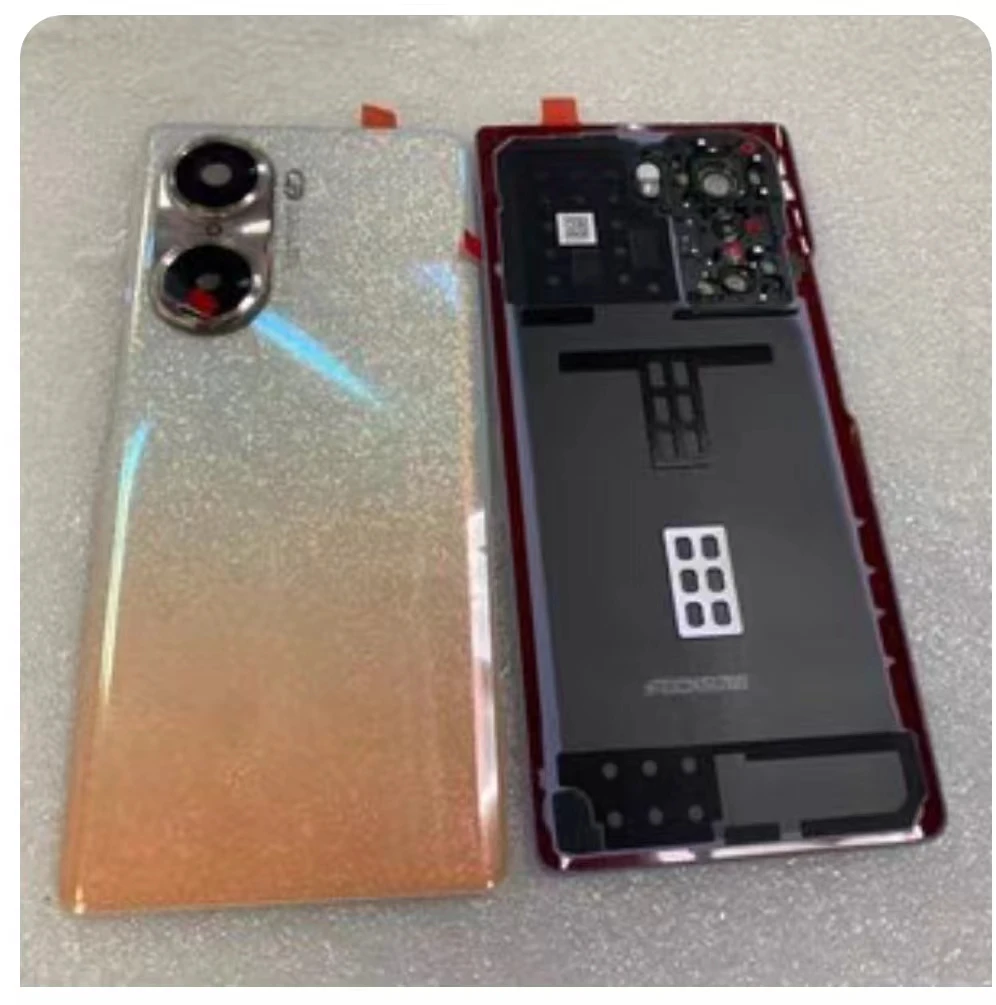 Задняя крышка для телефона Honor 60 запасные части с рамкой камеры задняя