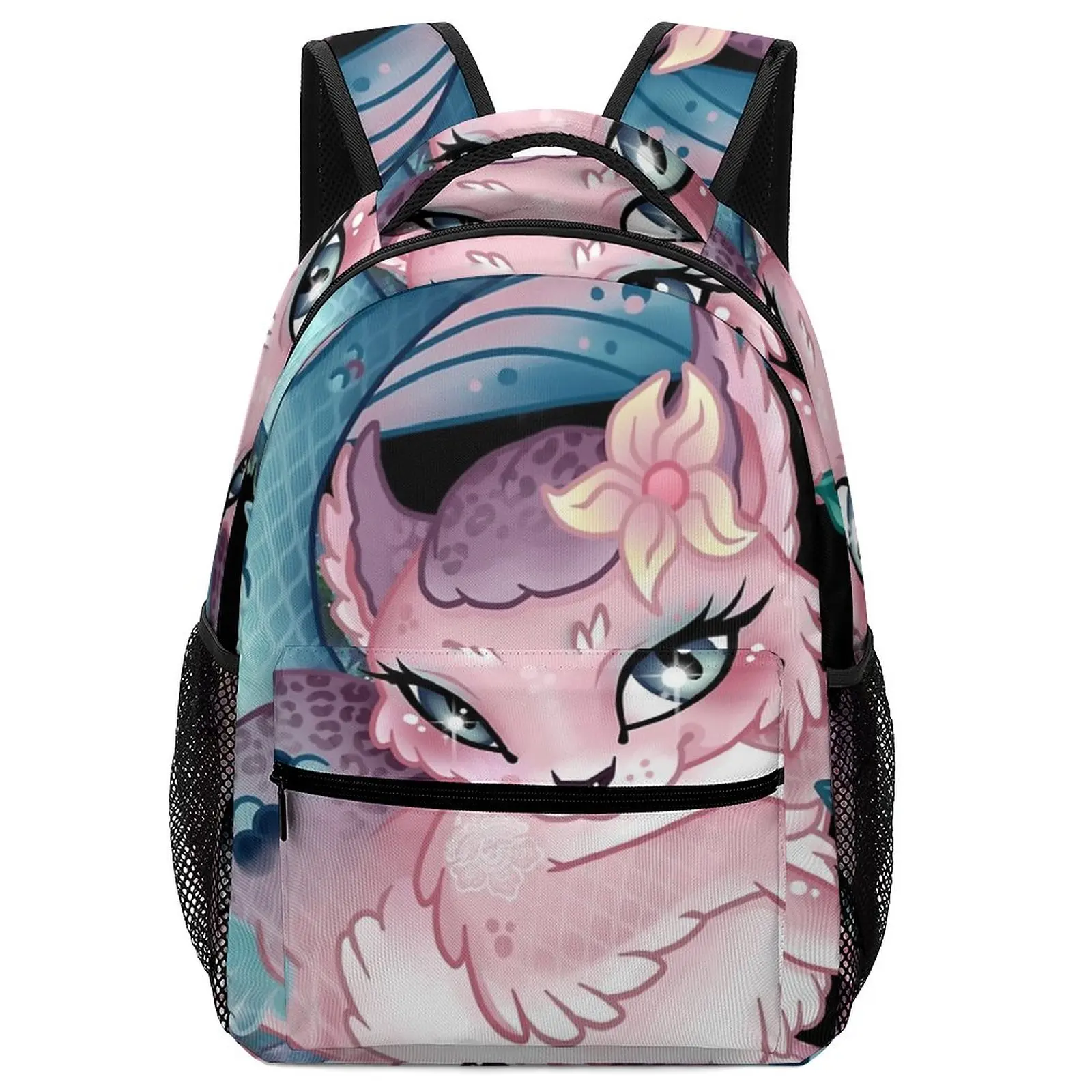 Cute Art Pretty Little Purrmaid Student Kids School Backpacks For Primary Children Women Bags Boys School Bags For Kids