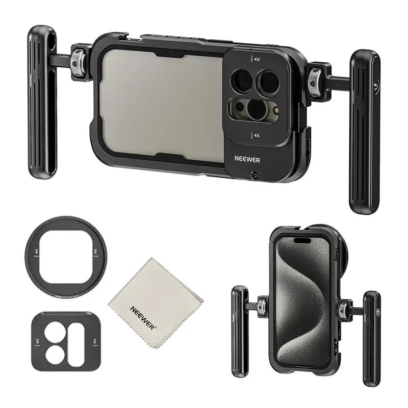 Держатель для телефона с двумя ручками iPhone 15 Pro Rig