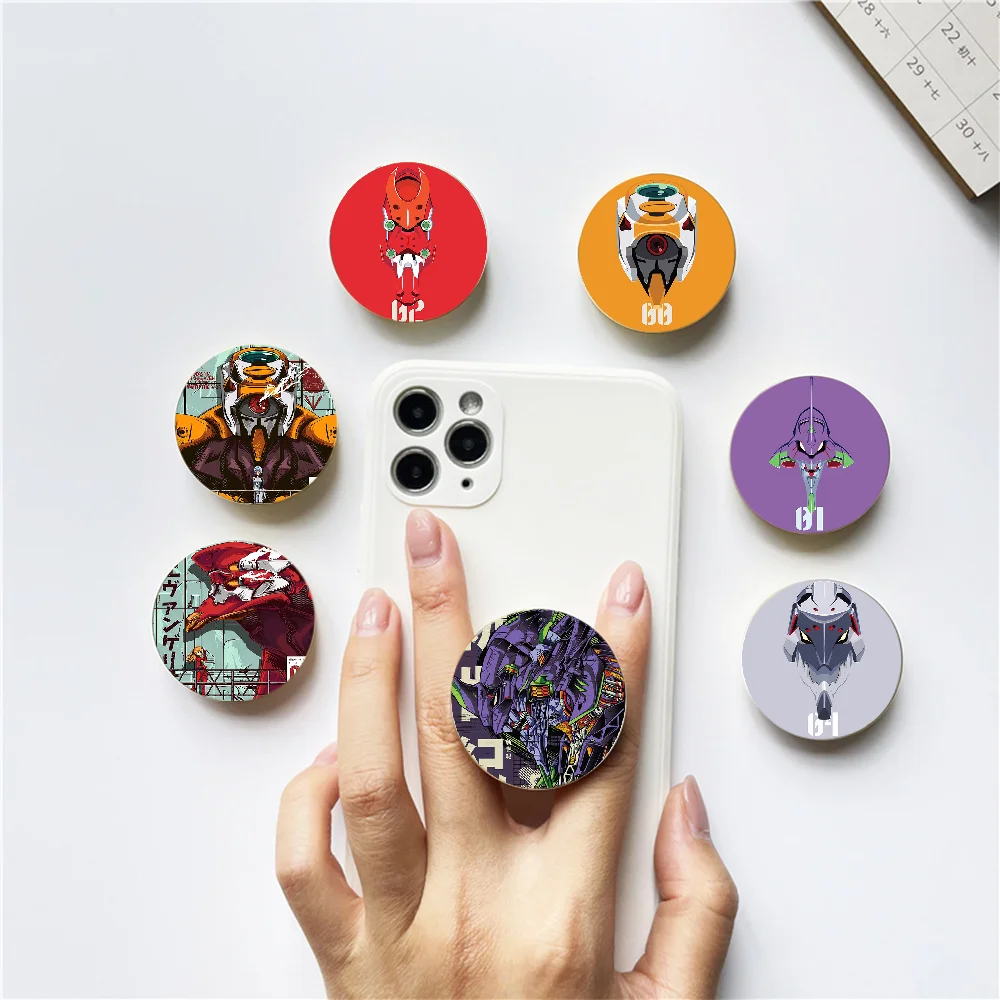 

Складной держатель для телефона NEON GENESIS EVANGELION EVA, подставка-кронштейн для iPhone, Huawei, Redmi, Samsung, держатель для телефона