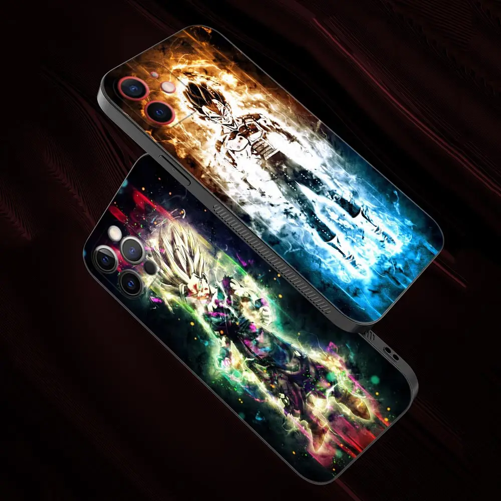 Чехол для Apple iPhone 13 12 11 Pro Max Mini XS XR X 7 8 6 6S Plus 5 цветов 2020 чехол с аниме Драконий жемчуг