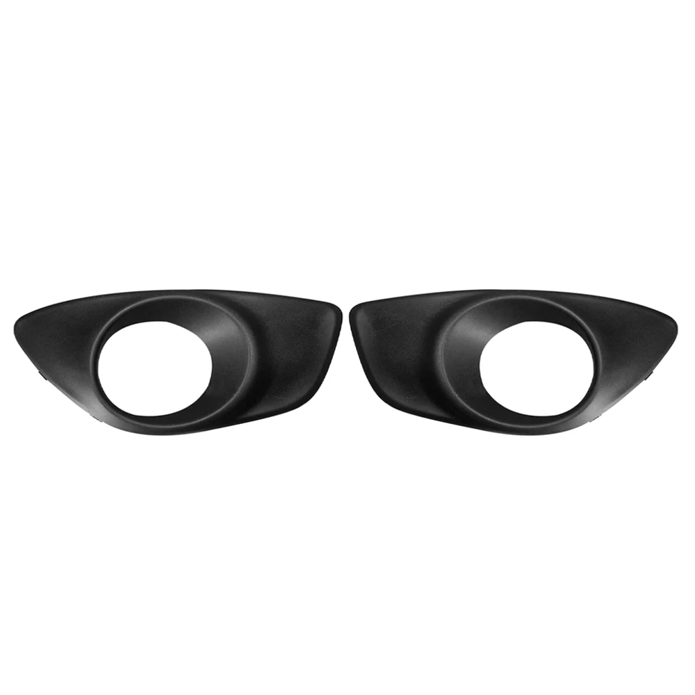 

1 Pair Car Front Bumper Fog Light Lamp Hoods Housing Cover Replacement for Hyundai Santa Fe 2010 2011 2012