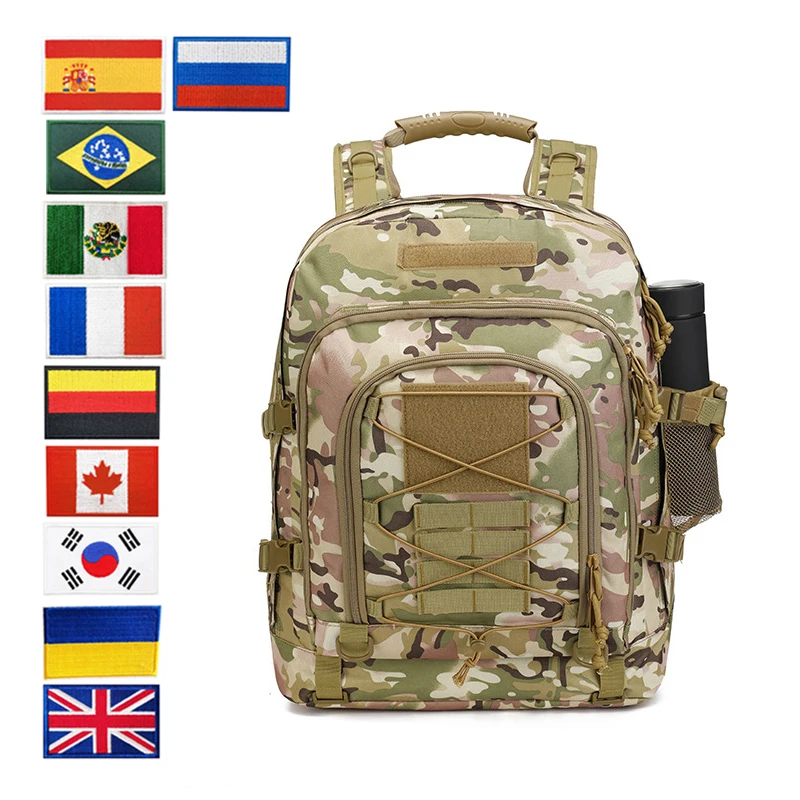 

Водонепроницаемый тактический рюкзак Oulylan, дорожная походная Сумка для кемпинга, охоты, скалолазания, армейская облегченная модульная система переноски снаряжения, нейлоновый 1000D