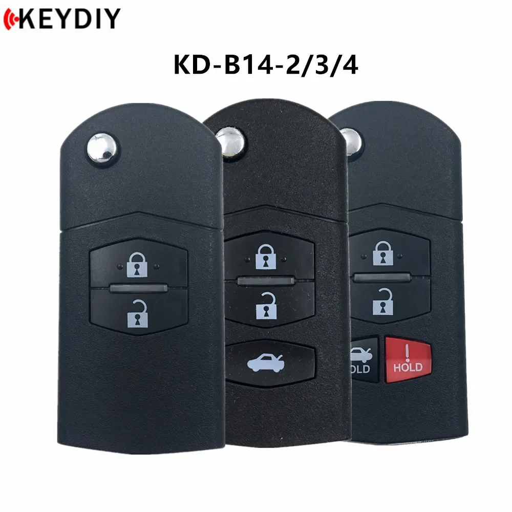 5/15/30 шт./лот KEYDIY KD900 B14-2/3/4 автомобильный ключ для Mazda Style KD MINI/KD-MAX/KD-X2 программатор