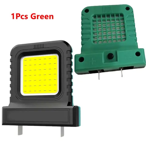 Портативный фонарь VIBRATITE 14 Вт красный/черный/синий/о ранжевый для литиевых батарей 20-21 В